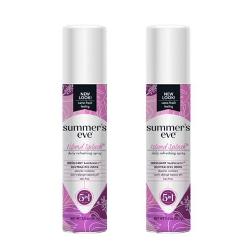 Summer's Eve Island Splash Spray 2 Oz (Pack of 2)