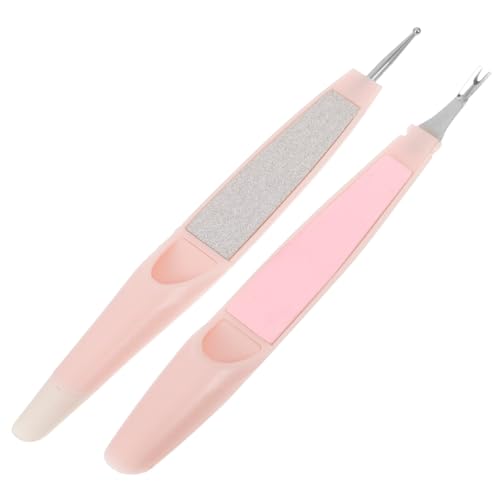 Didiseaon Essential Nail Care Tools Cuticle Pusher Drill Bit Dotting Tool Pusher Remover Nail Art Kit