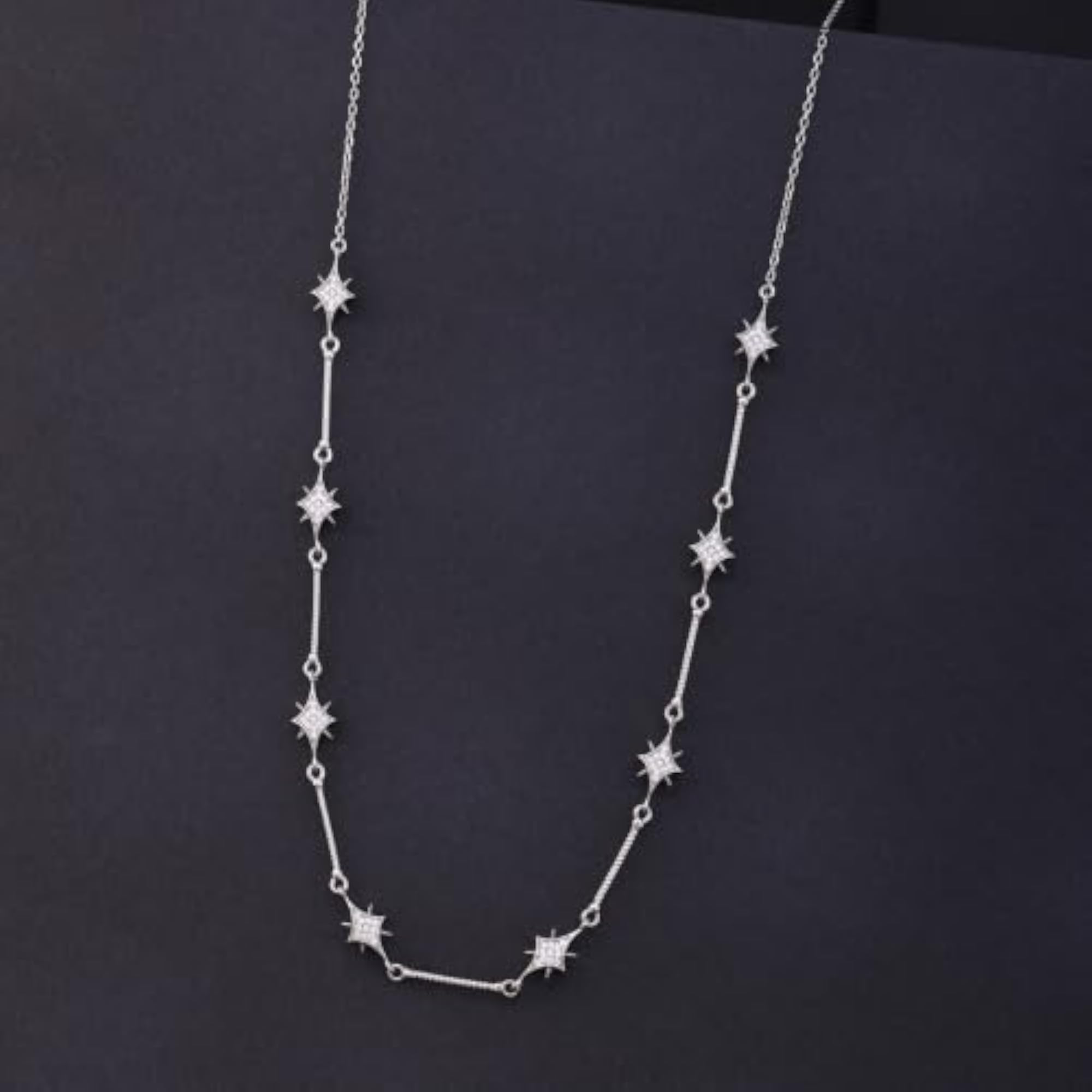 Celestial Multi Star Station Necklace