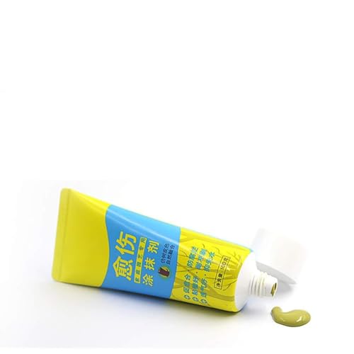 TOPINCN Pasta de Injerto de Bonsái de 100 G, Resina Acrílica, Agente Curativo de Heridas de Plantas con Cepillo para el Mantenimiento Saludable de los árboles (Colores variados)