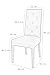 Tommychairs - Set 4 sillas Chantal para Cocina, Comedor, Bar y Restaurante,...