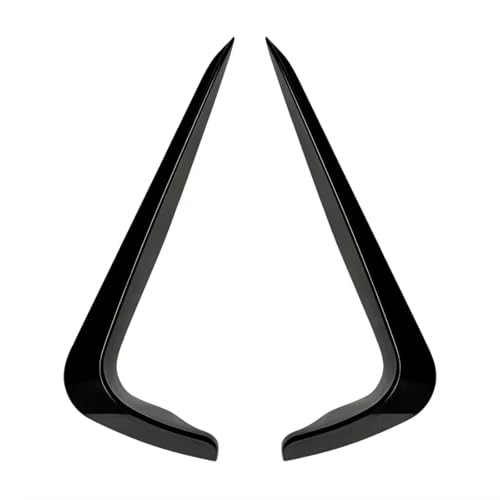 �T�C�h�X�|�C���[ �e�[�� �ԗp�t�����g�o���p�[�X�v���b�^�[�X�|�C���[�t�H�O�����v�g�����J�o�[�����ԕ��i�A�N�Z�T���[ Compatible With 3 Series E90 E91 LCI M 2009 2010 2011 2012(Glossy Blac