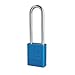 Lockout Padlock, KA, Blue, 1/4 in. Dia.
