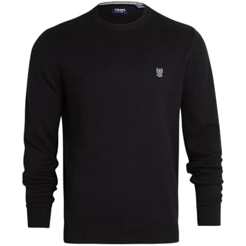 Chaps Heavyweight Cotton Crewneck Sweater Cover