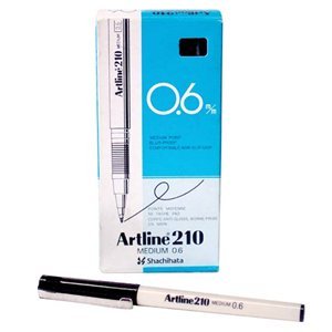 Artline – Schreiben – Spezieller Filzstift Artline 210 Spitze Nylon Medium 0,6 mm blau
