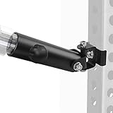 A2ZCARE Power Rack Mounted Landmine Attachment, T Bar Row Landmine Base, Fit 2-inch Olympic Row Bar, Compatible with 3x2 & 3x3 inch Power Cage