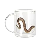VERRE BOROSILICATE : Fabriqué en verre borosilicate de haute qualité, ce mug est plus léger et plus résistant aux chocs thermiques que le verre classique. Il offre une clarté cristalline qui ne ternit pas avec le temps.