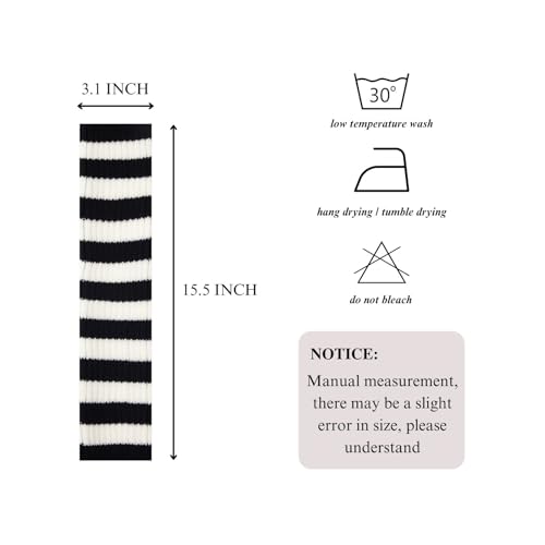 Image of Intgoodluckycc Leg Warmers for Women, Cute Knit Leg Warmer Socks for Dance