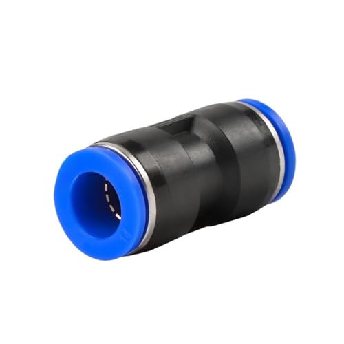 Pneumatic quick connector plastic straight-through butt joint pneumatic quick plug PU-4/6/8/10/12/16 air pipe(PG12-8)