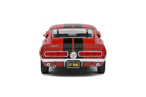 1:18 Shelby GT500 Rojo 1967 miniatura 4