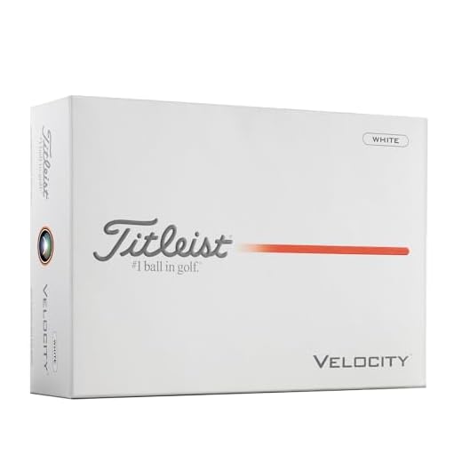 Titleist Velocity Golf Ball, Pack of 12, White, Numbers 1-4