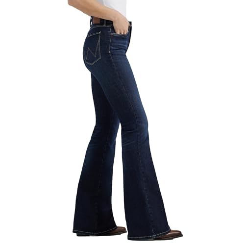 Wrangler Women's Bespoke Madilyn High Rise Flare Jeans3