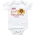First Thanksgiving Bodysuit Personalized And Handmade Turkey Shirt Boy (0-3 month, For a Girl)