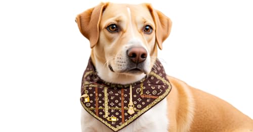 Everything Chic Luxury Dog Bandana – Designer Puppy Scarf Accessory, Fashion Outfit Neckwear for Stylish Toy & Small Breed Dogs (Chewy Pawtton) - Image 3