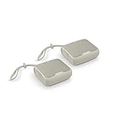 Teufel BOOMSTER Go Stereo-Set Bluetooth Lautsprecher Speaker Wireless Musik Wasserdicht nach IPX7 Sand Weiß