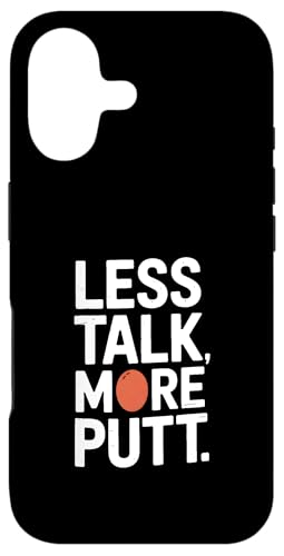 Less Talk More Putt Funny Golf ���[���A �X�}�z�P�[�X iPhone 17 �p