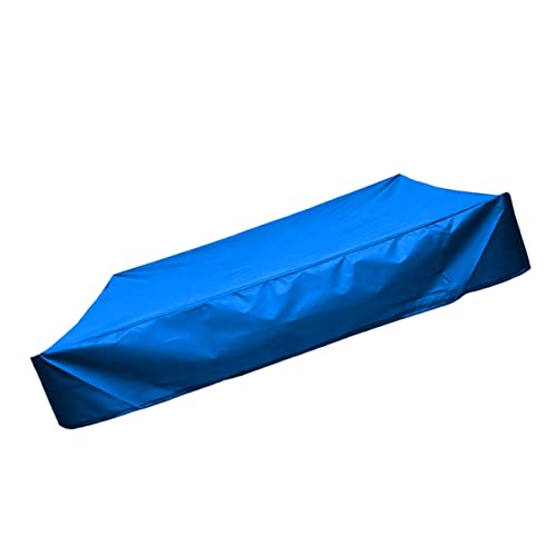 CAXUSD 150x150cm Blue Sandbox Shield Children's Bathtub Foldable for Storage Weatherproof Sturdy