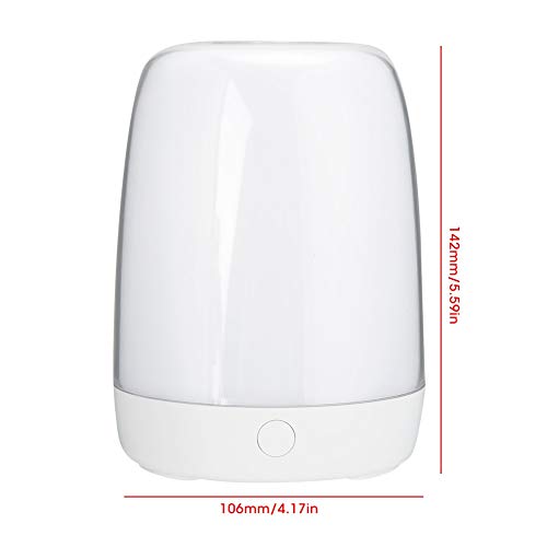 Lámpara de Mesa de Noche LED Táctil con Luz RGB y Batería USB miniatura 5