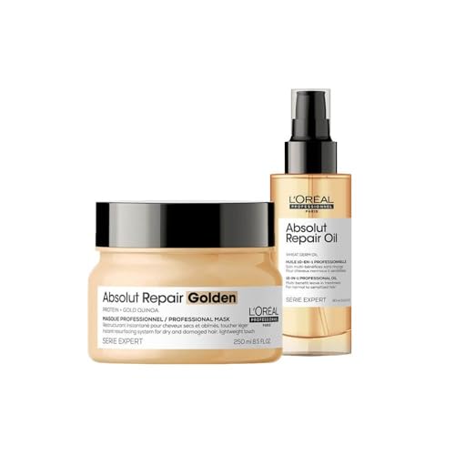 Duo Absolut Repair Gold L'Oréal Professionnel rituel de nutrition intense