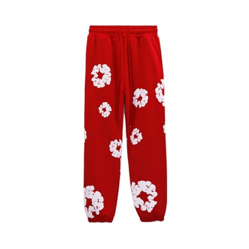 Men's Foam Printed Hoodie Set 2 Piece Hip Hop Fashion Long Sleeve Sportswear Hoodie Set3