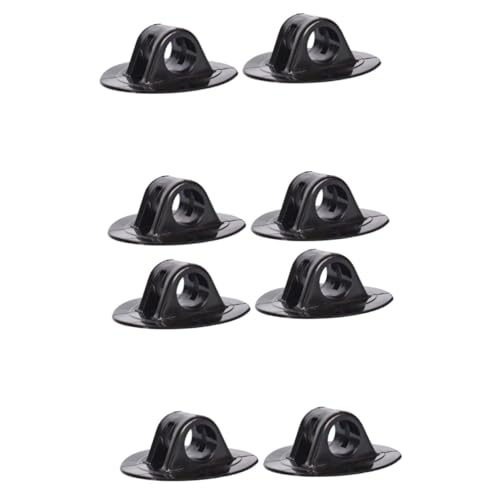 BRIGHTFUFU 2sets Motor Mount Clip for Kayak Inflatable Boat Engine Mounting Bracket Boat Motor Mount Buckle 4pcs*2