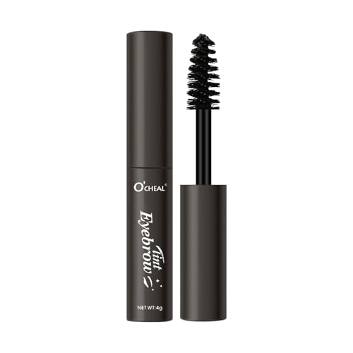 O'CHEAL Brow Longwear Waterproof Tinted Brow Gel,Transfer- Proof,Smudge-resistant,Quick Drying,Easy and quick application with precise brush 01#LIGHT BROWM