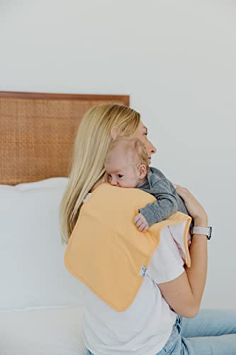 Image of Copper Pearl Premium Baby Burp Cloths - 3-Pack Large Cotton Burp Cloths, Extra Soft Spit Up Rags with 3 Absorbent Layers, Perfect for Baby Boy and Baby Girl Gifts (21 inch x 10 inch Size, Bennie Set)