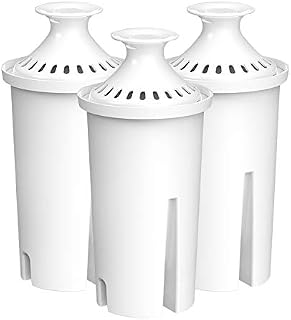 FilterLogic NSF Certified Pitcher Water Filter, Replacement for Brita® Classic 35557, OB03, Mavea® 107007, Brita® Pitchers Grand, Lake, Capri, Wave and More (Pack of 3)
