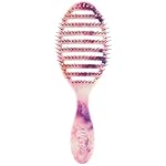 Wet Brush Speed Dry Hair Brush - Watermark (Color Wash) - Vented Design and Ultra Soft HeatFlex Bristles Are Blow Dry Safe With Ergonomic Handle Manages Tangle and Uncontrollable Hair - Pain-Free