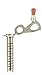 Black Diamond Express Ice Screw, Blue