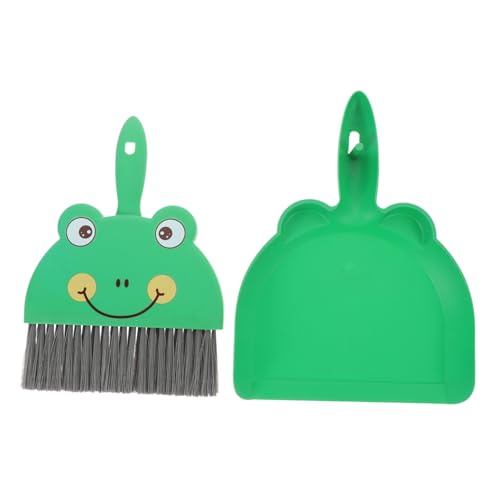DEARMAMY 1Juego Mini Escoba y Recogedor para Limpieza De Mesa para Cocina y Herramienta De Limpieza y Práctica