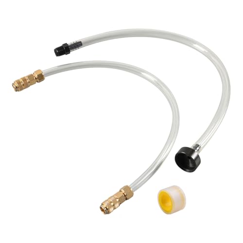 ANCLLO Kit di spurgo per Barche Tubo del Sistema di sterzo Idraulico Tubo di riempimento del Tubo Flessibile Kit di spurgo per Barche Marine Accessori per timone Idraulico Seastar