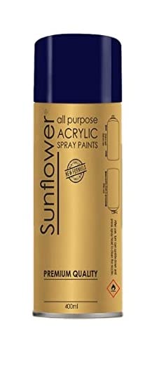 NPH DEAL SUNFLOWER MULTIPURPOSE NAVY BLUE ACRYLIC Spray Paint 400 ml