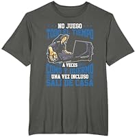 Gaming Divertido No Juego Todo El Tiempo Gamer Camiseta