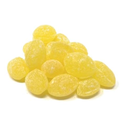 YANKEETRADERS Lemon Hard Sanded Candy Drops, 40 Oz. Bulk Bag Cover