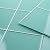 CASAPALACE Peel and Stick Glass Tile, Light Blue Square Mosaic Wall Tiles with Frame for Kitchen Bathroom 12"x12" (5 Sheets, 5 SQ.FT.)