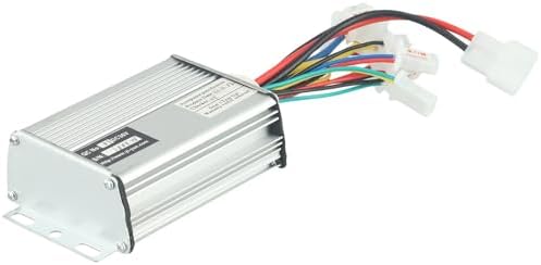 Feegow Elektrikli Hız Kontrol Cihazı 36V 48V 1000W, Fırçalı DC Motor için, E-Bisiklet Scooter Parçası, Çelik Gövde, Gümüş, 700-1000W Motorlarla Uyumlu (36 v) - Görsel 5