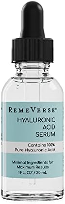 Hyaluronic Acid Serum 1 oz, 100% Pure Medical Grade Clinical Strength Hyaluronic Acid- Anti aging serum for your face, lips and décolleté. For dry skin and fine lines.