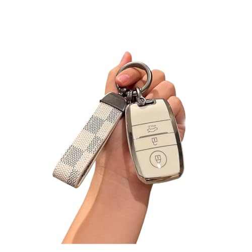 �L�[�V�F�� For KIA For Cerato For Optima K2 For K3 K4 K5 For RIO For Picanto For Soul For Sorento For Sedona �L�[�P�[�X �t���J�o�[�V�F�� �t�H�u(A-Sty