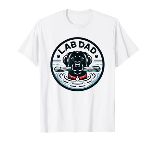 Lab Dad | Labrador Retriever Dad T-Shirt