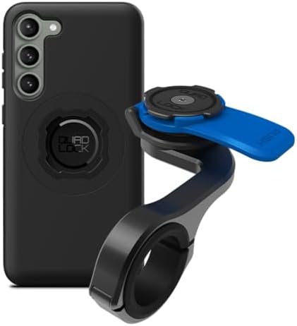 Quad Lock Out Front PRO Bike Phone Holder Kit with MAG Phone Case for Samsung Galaxy S23 Plus