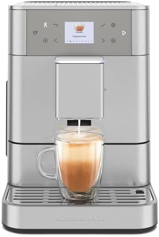 KitchenAid Fully Automatic Espresso Machine KF6, KES8556SX, Stainless Steel