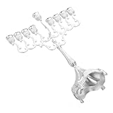 Photo Gallery healifty menorah bracci metallo vintage portacandele ebraico decorativo per da pranzo unico per hanukkah e speciali Photo Gallery healifty menorah bracci metallo vintage portacandele ebraico decorativo per da pranzo unico per hanukkah e speciali