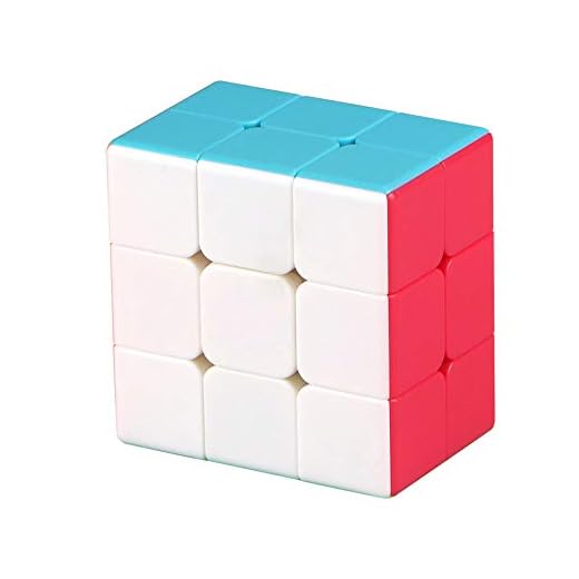 Oostifun MO FANG GE 2x3x3 Würfelpuzzle 2 Schichten Würfel Mehrfarbig Puzzle Würfel Glatt drehbares Würfelspielzeug für Anfänger (2x3x3)