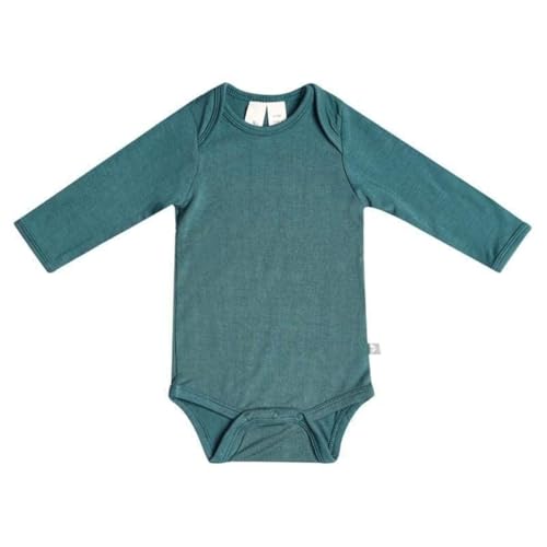 Image of KYTE BABY Soft Bamboo from Rayon Long Sleeve Unisex Bodysuit, 0-24 Months