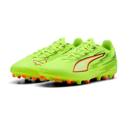 PUMA Unisex Ultra 6 Play MG Fußballschuh, Yellow Alert Black-Glowing Red-Lime Squeeze, 45 EU… – Ansicht 3