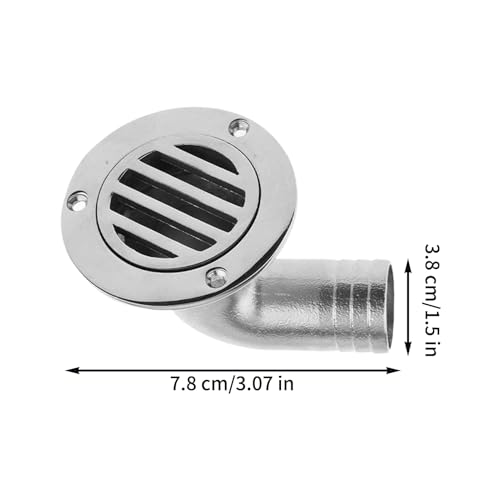 Siphon de sol pour cuisine et douche extérieure avec couvercle robuste - 6