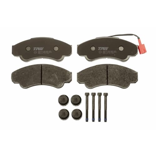 TRW GDB1518 plaquettes de frein auto essieu avant kit de remplacement complet