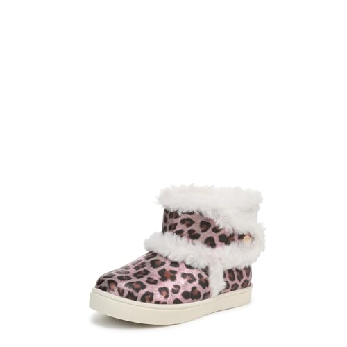Dr. Scholl's Infant Girls Madison Play Chillin Toddler Fashion Boot Pink Leopard 12 M