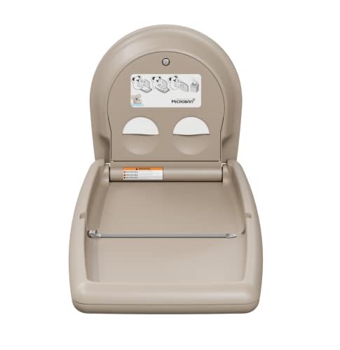 Koala Kare Beige Vertical Surface-Mounted Baby Changing Station-Table #TOP5
